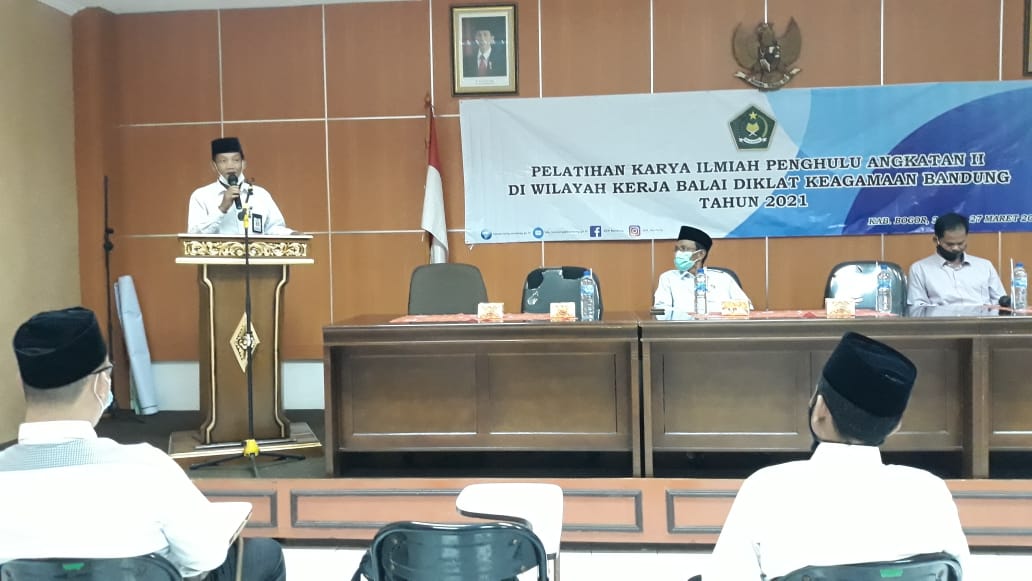 Pelatihan Karya Ilmiah Penghulu Angkatan II di Kab. Bogor